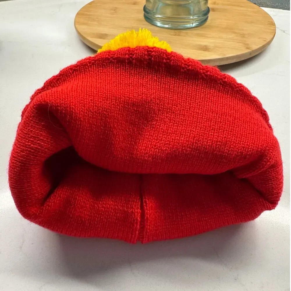 Kansas City Chiefs Colors Retro Beanie Pom Pom Lined Hat